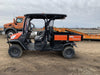 2022 Kubota RTV-X1140W-H Plastic Canopy, Windshield Acrylic Clear, LED Strobe Light, Wire Harness Kit, Back up Alarm