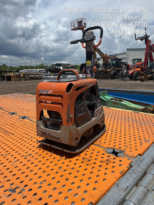 2023 Multiquip MVH158 Honda GX200, 17" Plate, Gas