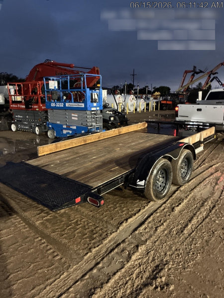 2023 BUCK DANDY 16' Light Duty Tilt Car Hauler