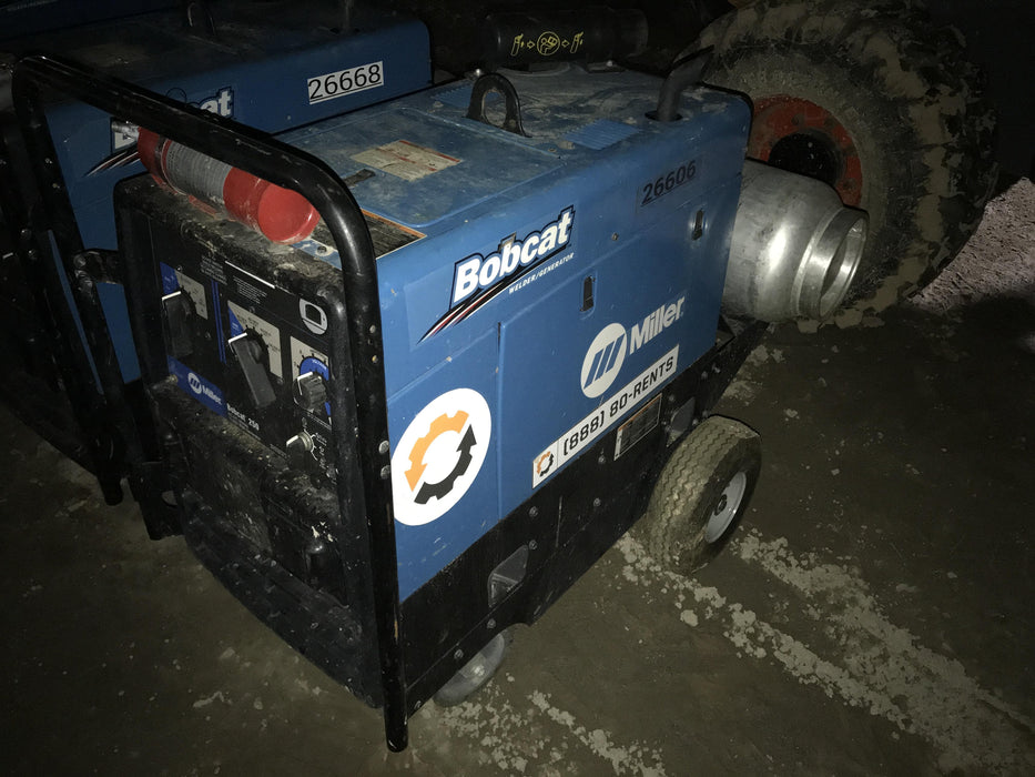 2019 Miller Electric BOBCAT 250 LP/Propane, Running Gear, Tank Bracket, Hose