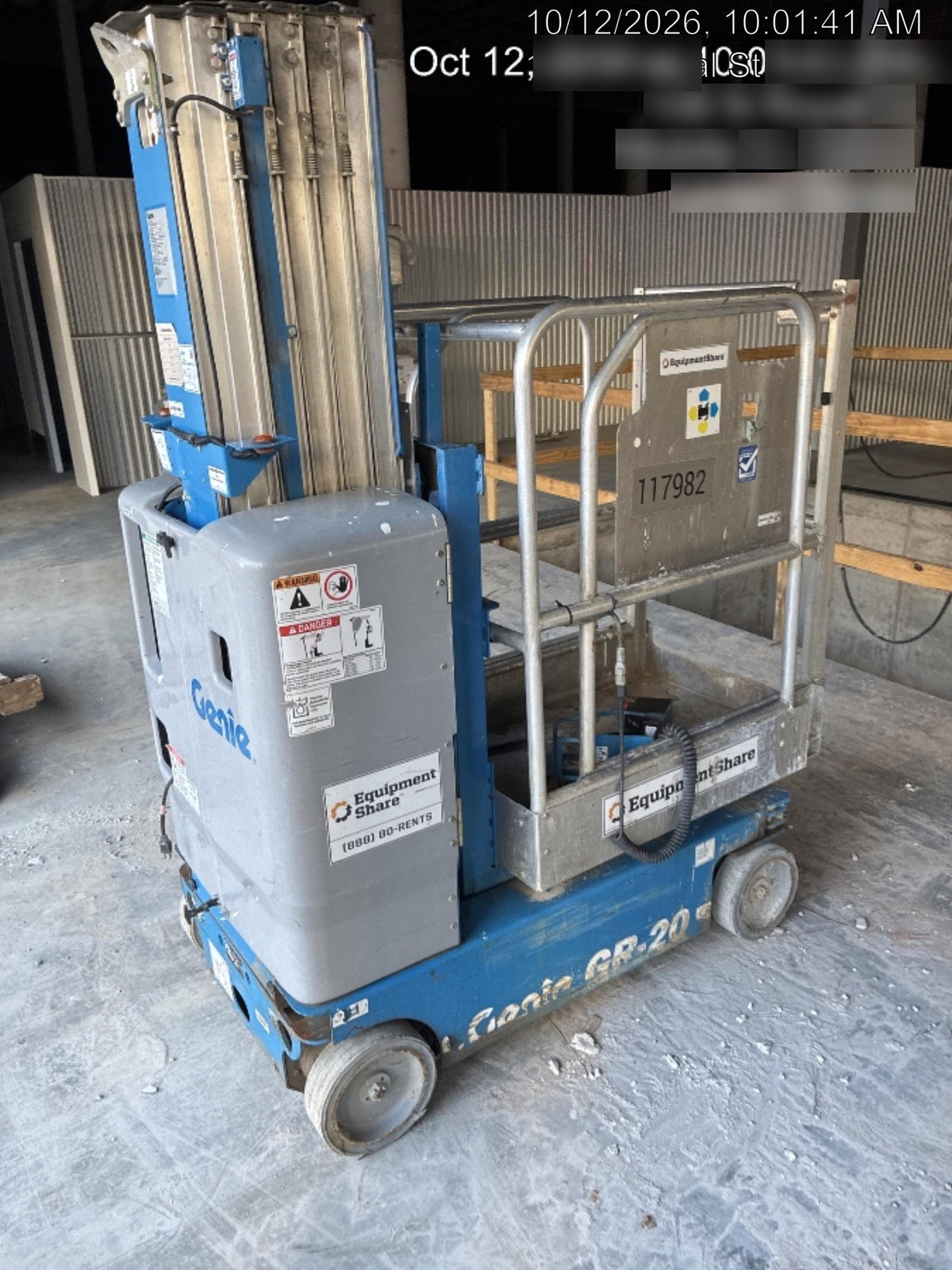 2020 GENIE GR-20