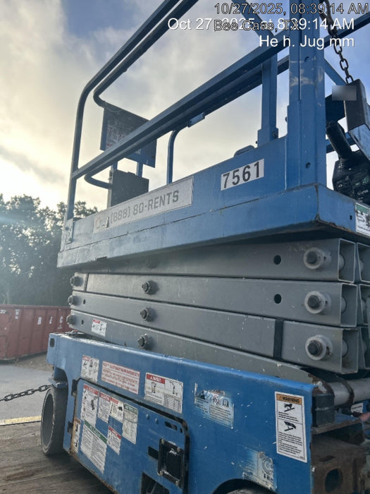 2017 Genie GS-1930 Genie GS-1930 Lift w/Fixed Rail and Chain Entry