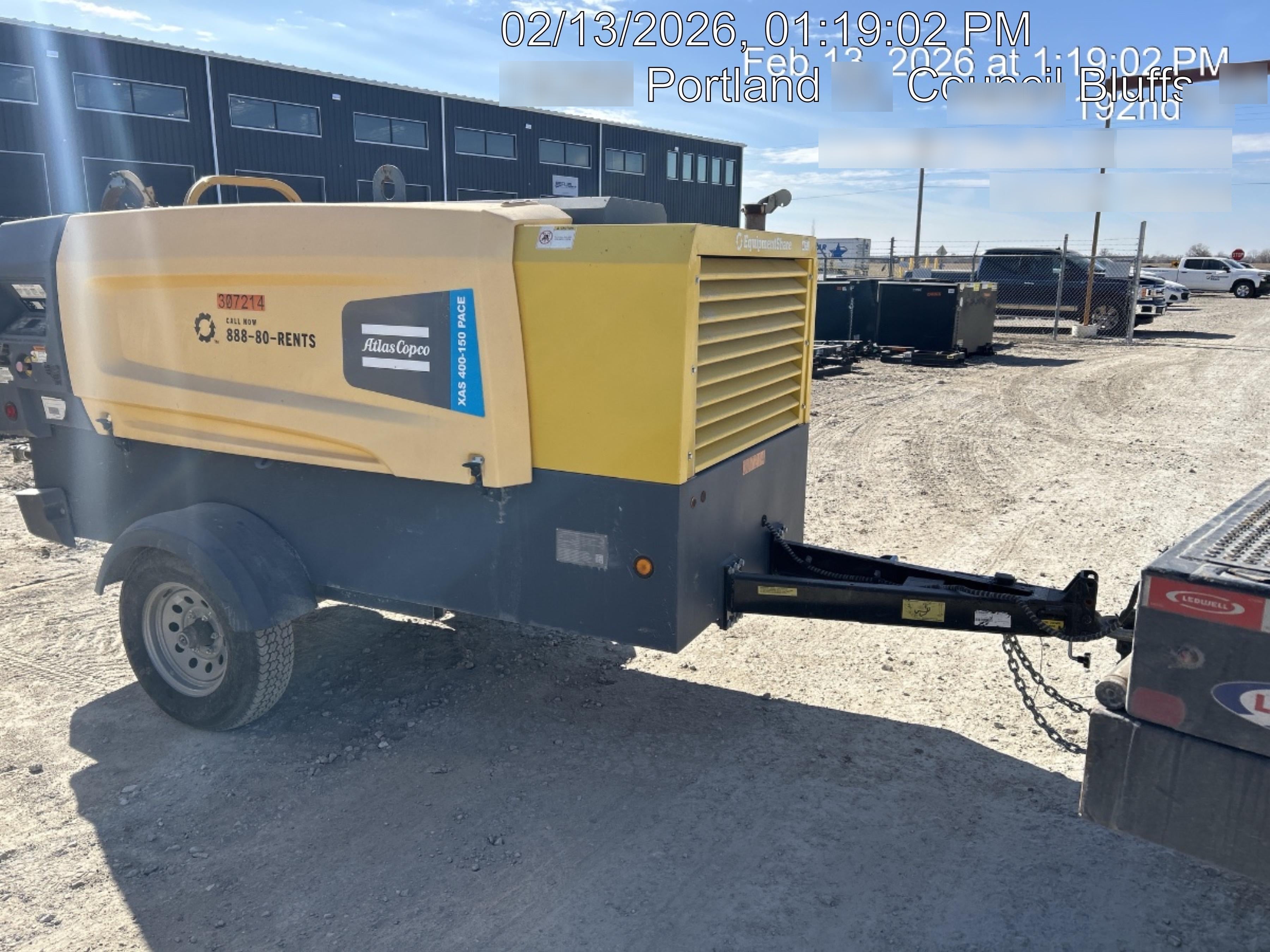 2023 ATLAS COPCO XAS 400-150 PACE