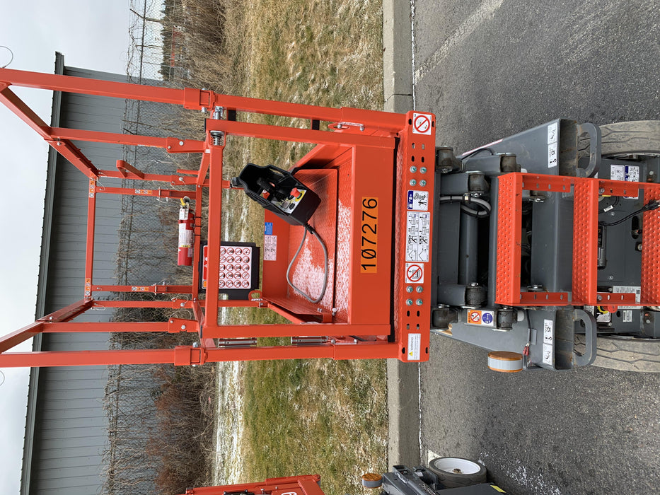 2020 Skyjack SJIII-3219 Solid NM Tires, Half height spring hinged entry gate, Dual Beacons, 800W Inverter