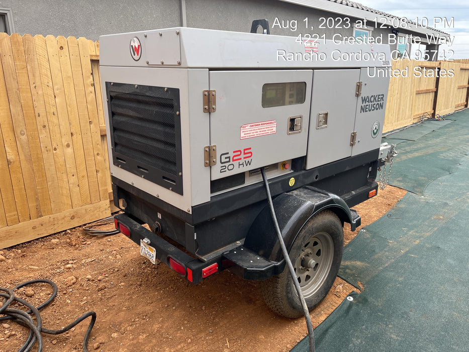 2019 WACKER NEUSON G25