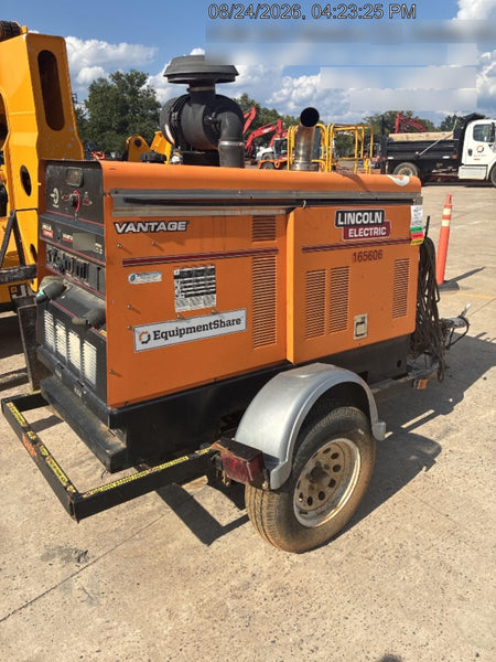 2021 Lincoln Electric Vantage 549X Ready Pak 3, ORANGE (includes trailer, cable rack, fender light kit)