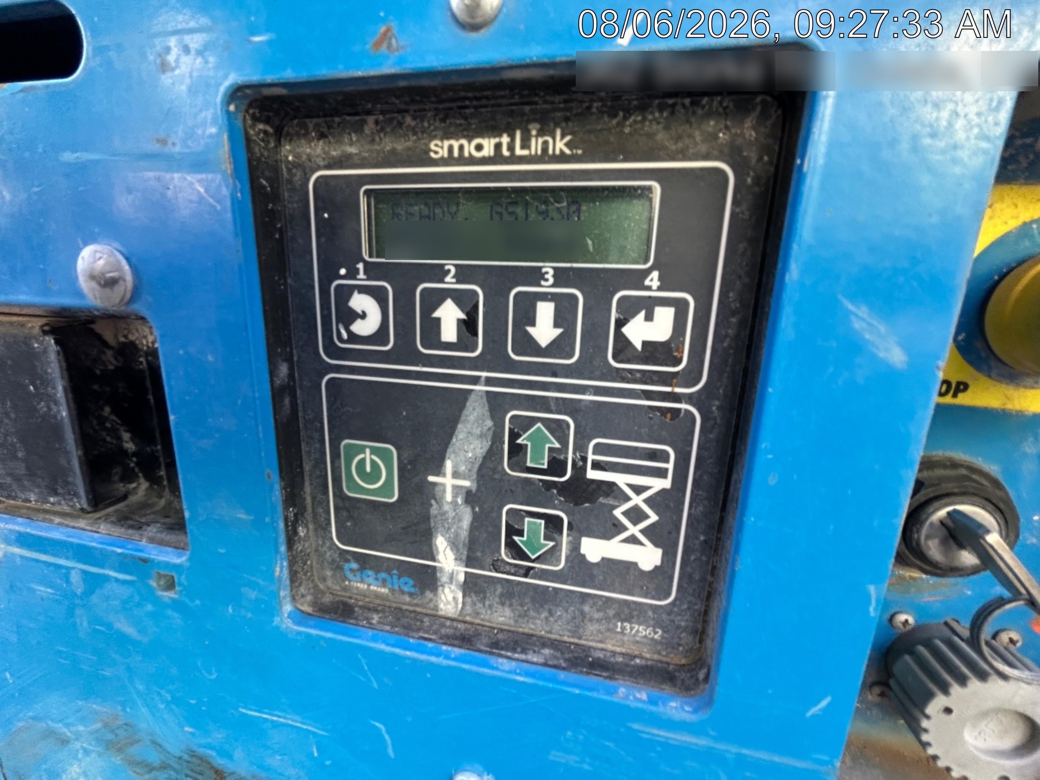 2020 Genie GS-1930 Solid Non Marking Tires, Beacon, Folding rails with half height swing gate, 800W Inverter