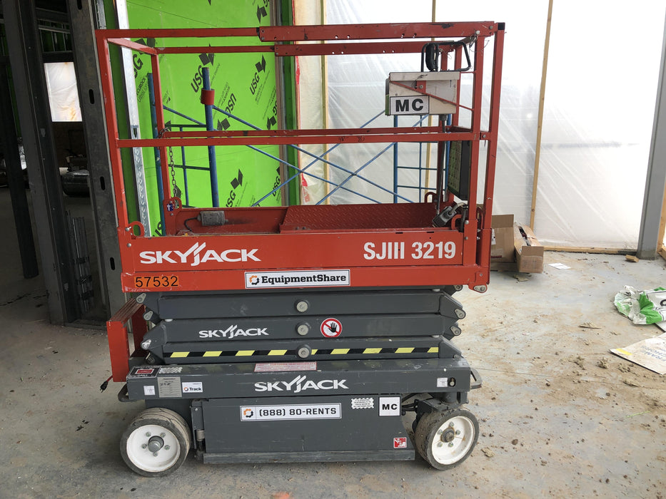 2016 Skyjack SJIII-3219 Standard Rental Specs