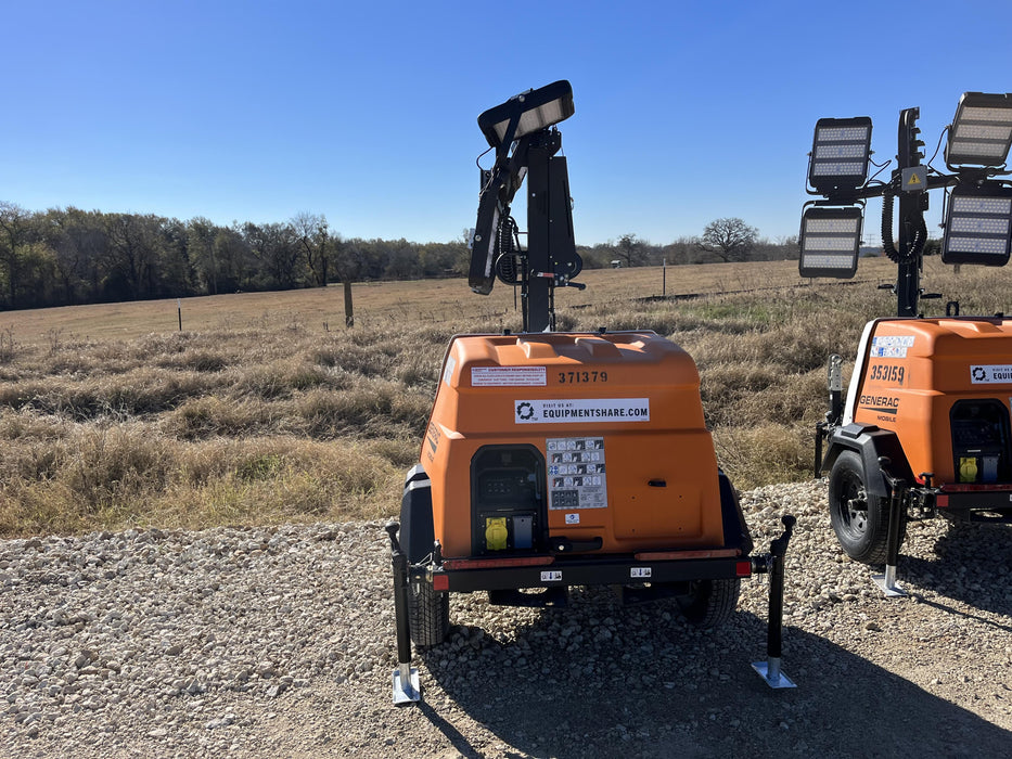 2023 Generac MLT2 Diesel, Flex Switch 120V Input, Powerzone Controller, 
(4) 320W LED Lights, 4kW Generator, 39.9 Gal Fuel Tank, 2" Ball, T3
