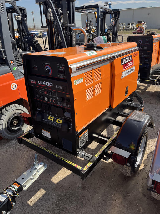 2022 Lincoln Electric LE400 Kubota V1505, Trlr, Cable Rack, Light Kit, ES Decals, T3