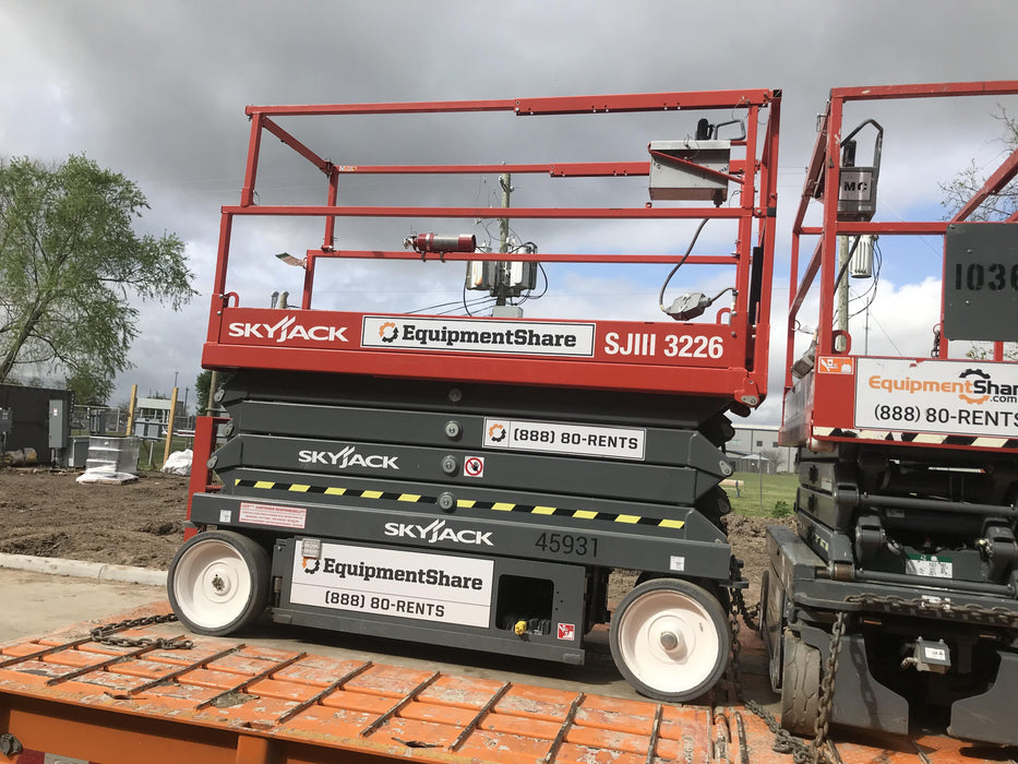 2019 Skyjack SJIII-3226 Standard Options, Trojan Batteries