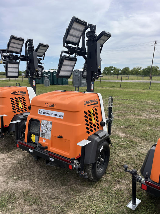 2024 Generac MLT2 Diesel, Flex Switch 120V Input, Powerzone Controller, 
(4) 320W LED Lights, 4kW Generator, 39.9 Gal Fuel Tank, 2" Ball, T3