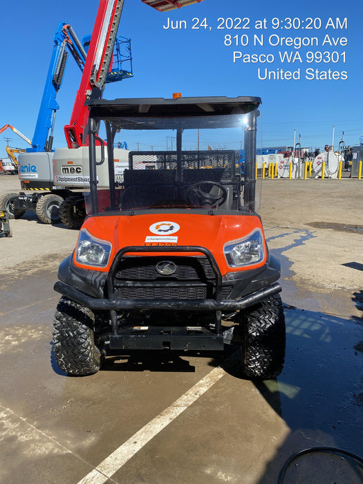 2020 Kubota RTV-X1140W-H Canopy, 4-Seater, Diesel, Windshield Acrylic Clear, Strobe Light, Backup Alarm