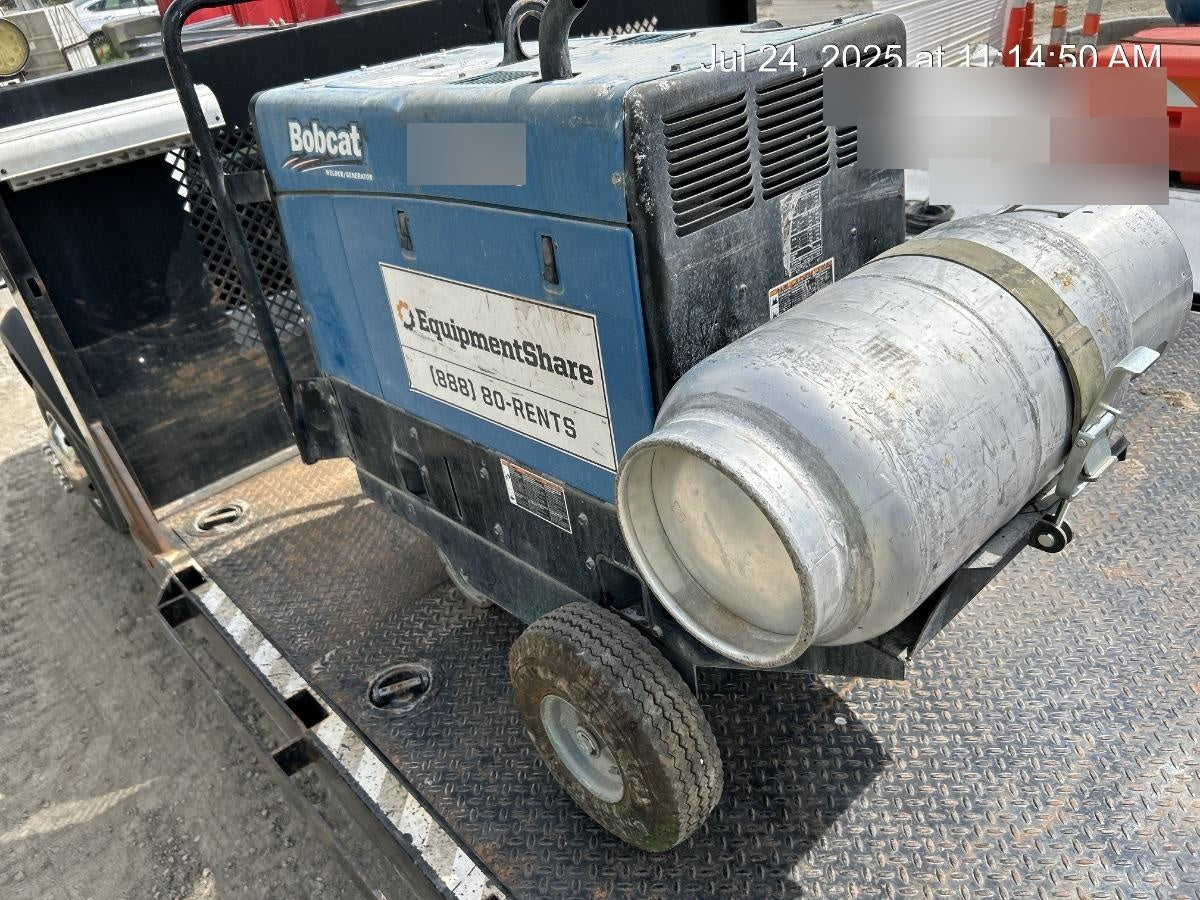 2019 Miller Electric BOBCAT 250 LP/Propane, Running Gear, Tank Bracket, Hose