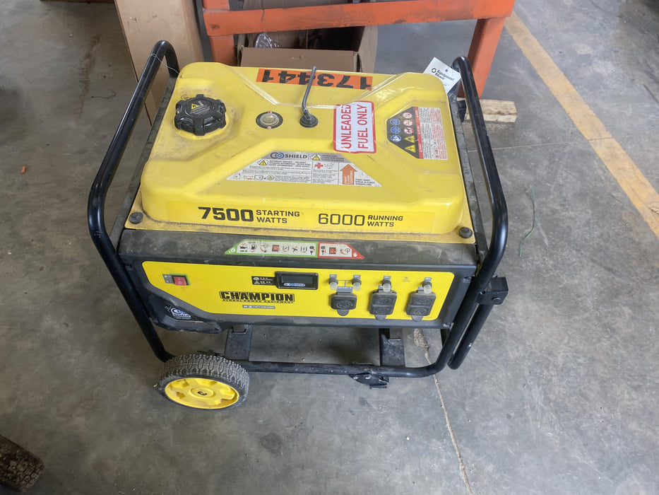 2021 Champion Power Equipment 201033C 7500 WATT GENERATOR