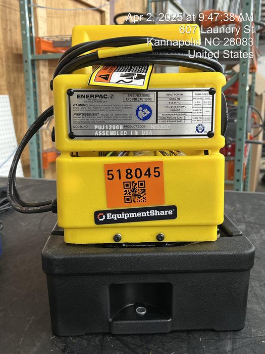 2025 ENERPAC PUJ1200B