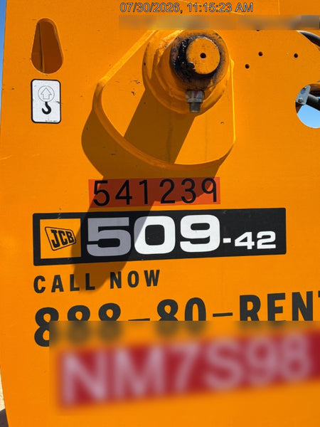 2025 JCB 509-42