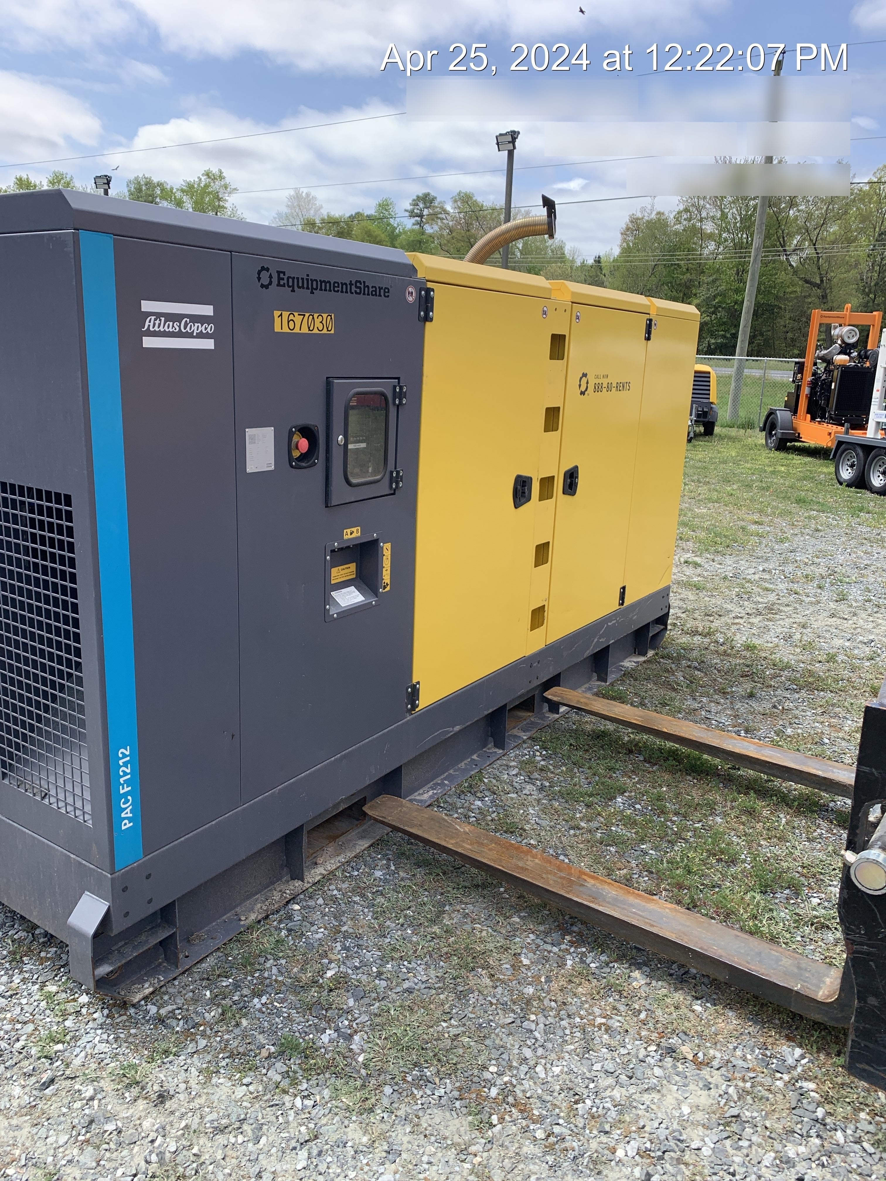 2021 ATLAS COPCO PAC F1212 VD-S