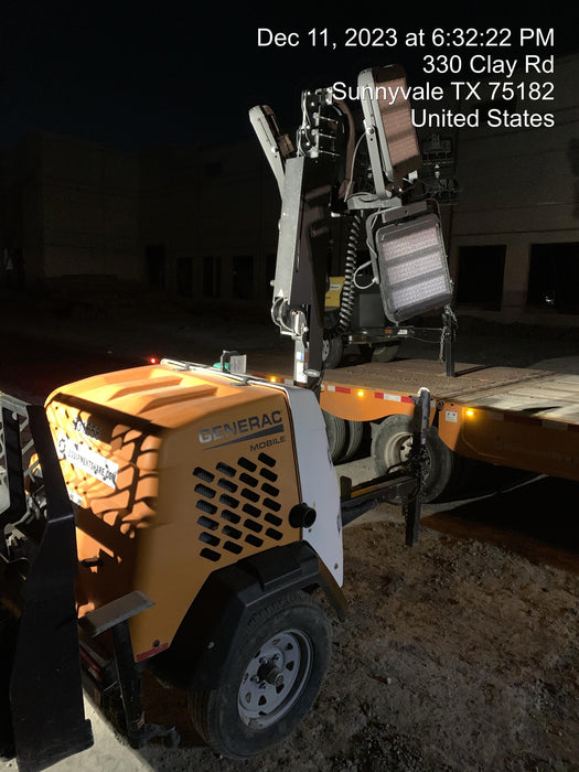 2023 Generac MLT2 Diesel, Flex Switch 120V Input, Powerzone Controller, (4) 320W LED Lights, 4kW Generator, 39.9 Gal Fuel Tank, 2" Ball, T3