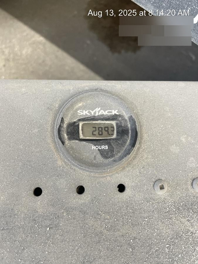 2019 Skyjack SJIII-3219 Standard Options