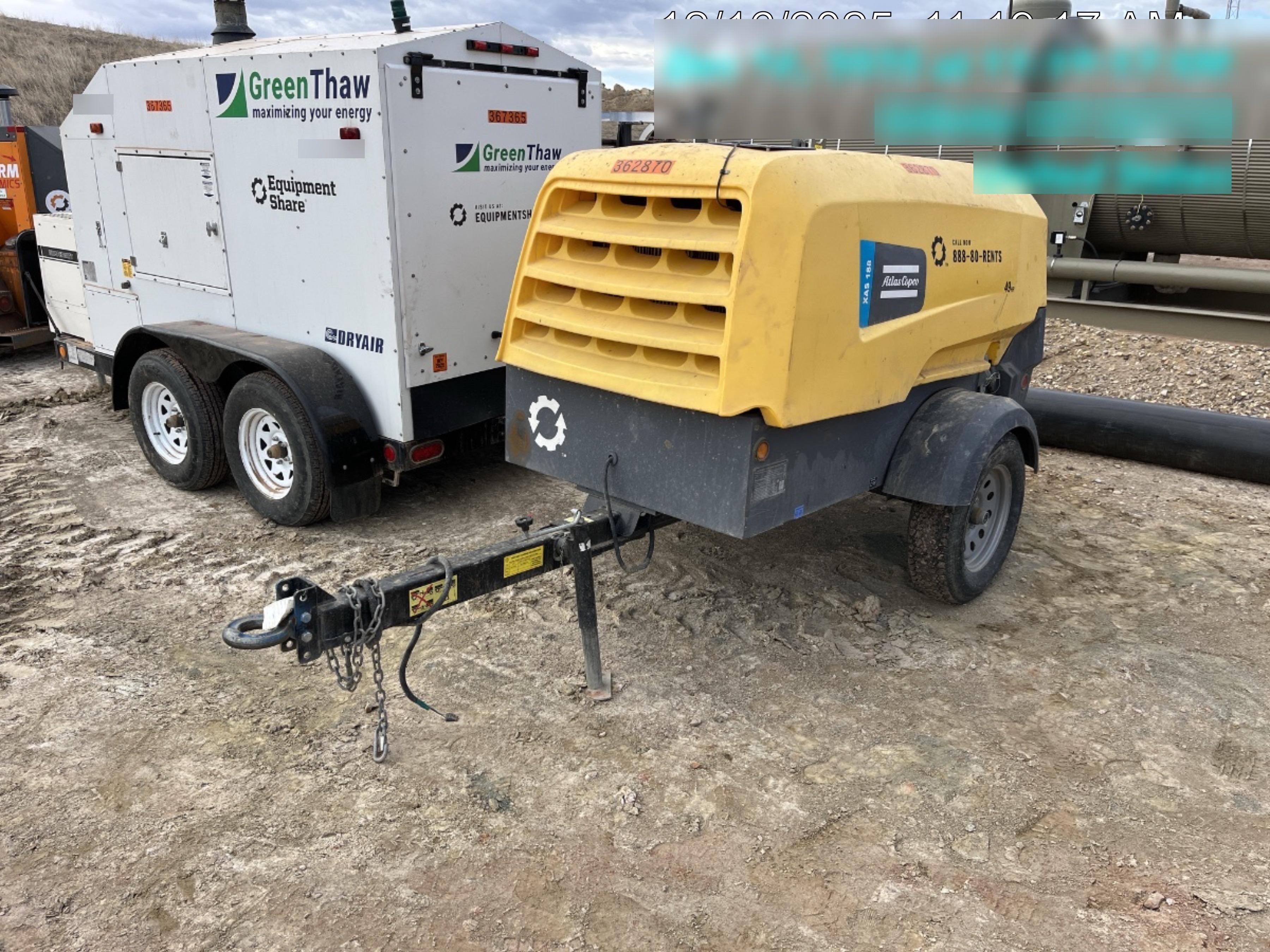 2023 ATLAS COPCO XAS188 CWK