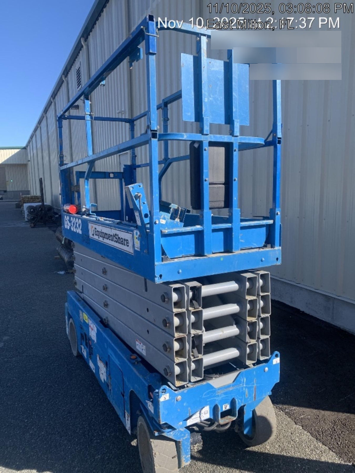 2019 Genie GS-3232 Standard Options