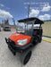 2022 Kubota RTV-X1140W-H Plastic Canopy, Windshield Acrylic Clear, LED Strobe Light, Wire Harness Kit, Back up Alarm