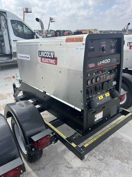 2025 Lincoln Electric LE400 Diesel, Kubota V1505, 22 HP, Trlr, Cable Rack, Light Kit, ES Decals, T3