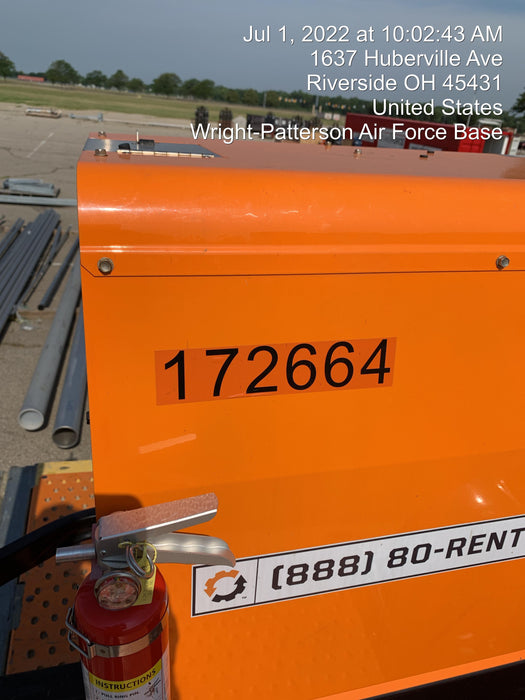 2021 Lincoln Electric Vantage 322 Vantage 322 Ready Pak 3 w/ Decals, ORANGE (includes trailer, cable rack, fender light kit) NO Telematics