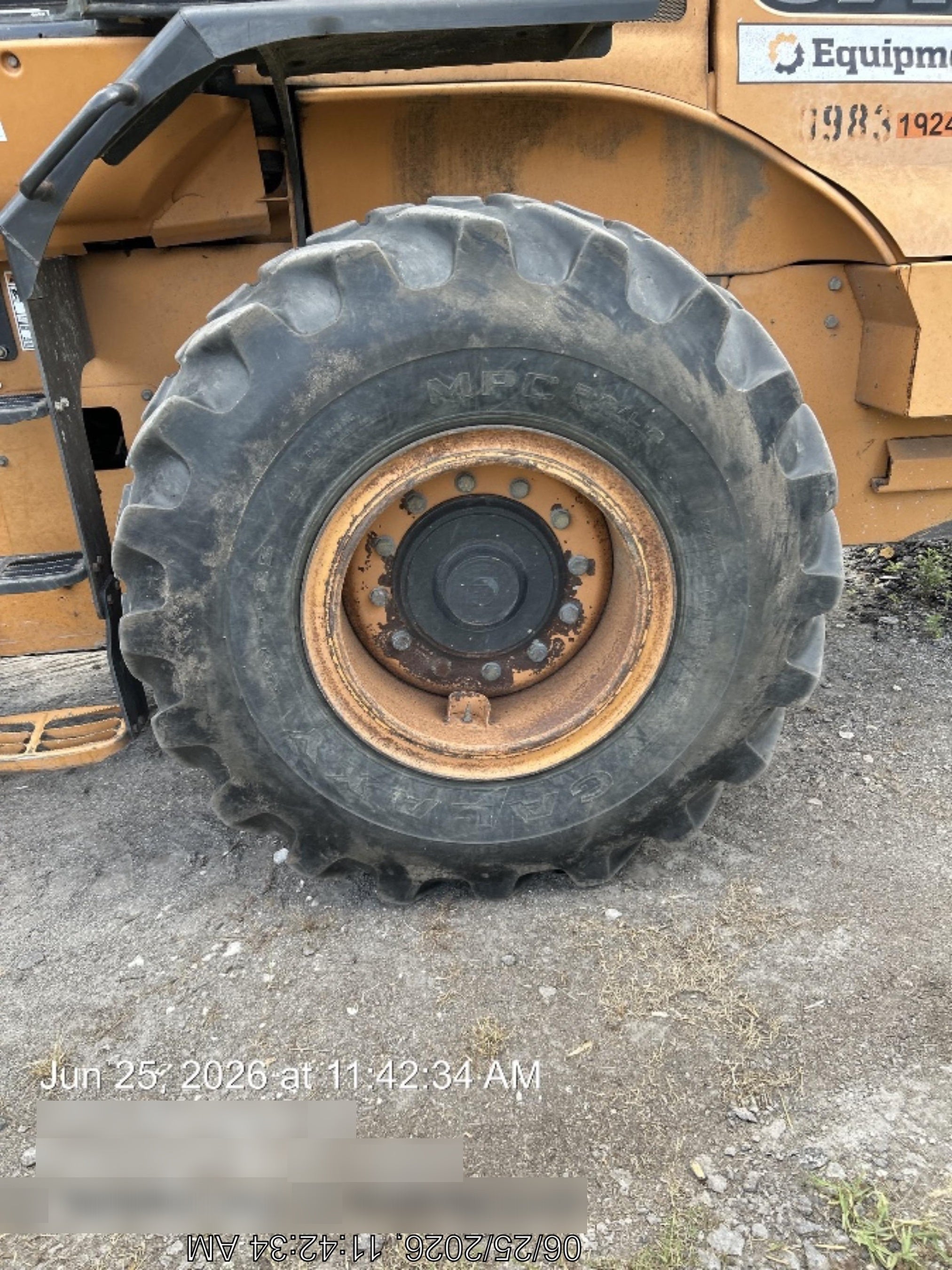2016 CASE 621F