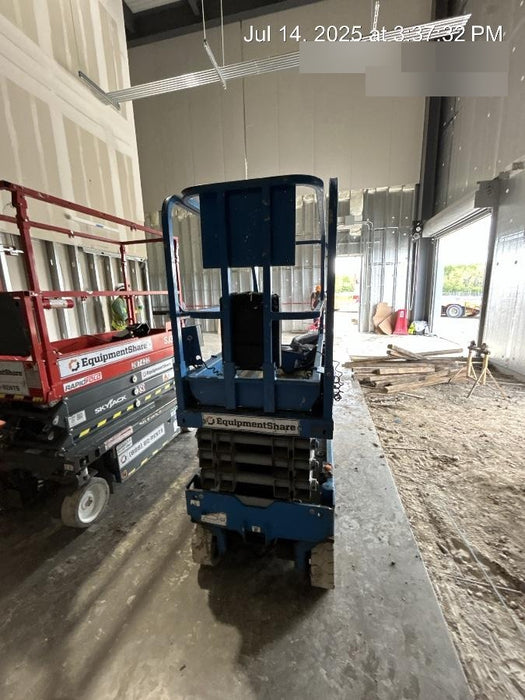 2019 Genie GS-1930 Fixed Rails with Chain Entry