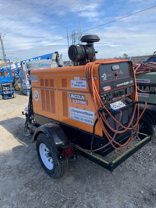 2021 Lincoln Electric Vantage 549X Ready Pak 3, ORANGE (includes trailer, cable rack, fender light kit)