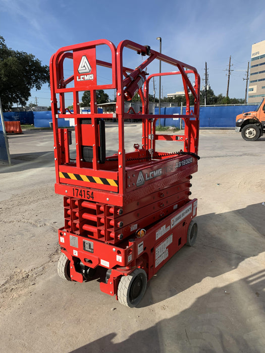 2021 Lgmg AS1932E Electric Drive, Solid Non Marking Tires, Dual Beacons