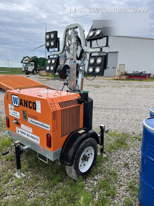 2024 Wanco WLTT-4MM4K Diesel, Deep Sea Controller, Shore Power Plug, Auto Start, (4) 350W LED Floodlights, 4kW Generator, 60 Gal Fuel Tank, 2" Ball, T3