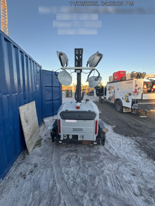 2019 Wacker Neuson LTV6L-MH Wacker Neuson LTV6L Mobile Light Tower w/Fuel Level Sensor Installed