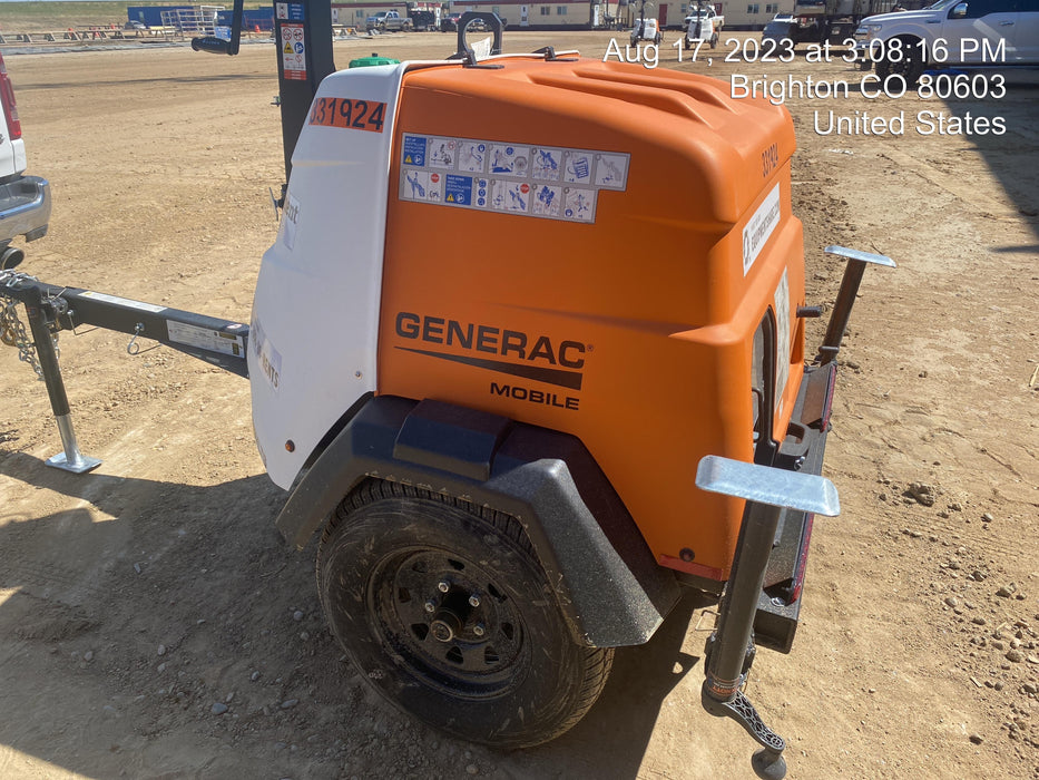 2023 Generac MLT2 Diesel, Flex Switch 120V Input, Powerzone Controller, (4) 320W LED Lights, 4kW Generator, 39.9 Gal Fuel Tank, 2" Ball, T3