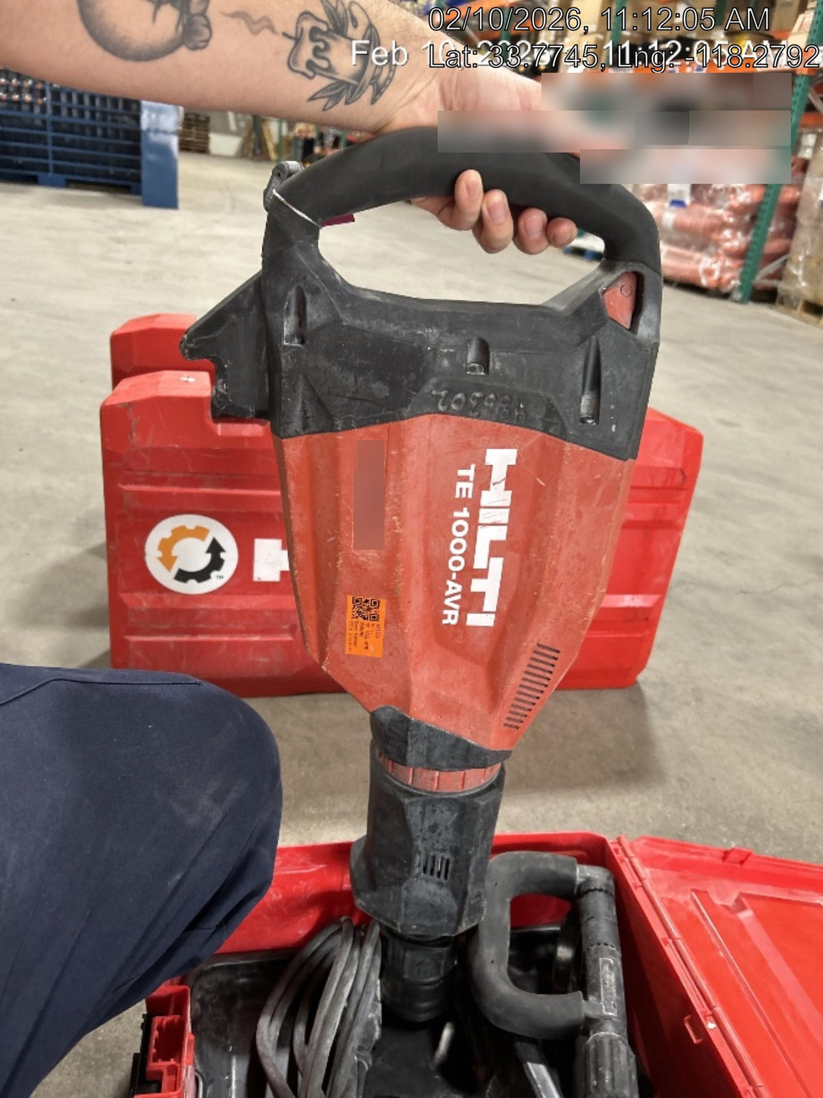 2025 HILTI TE 1000-AVR