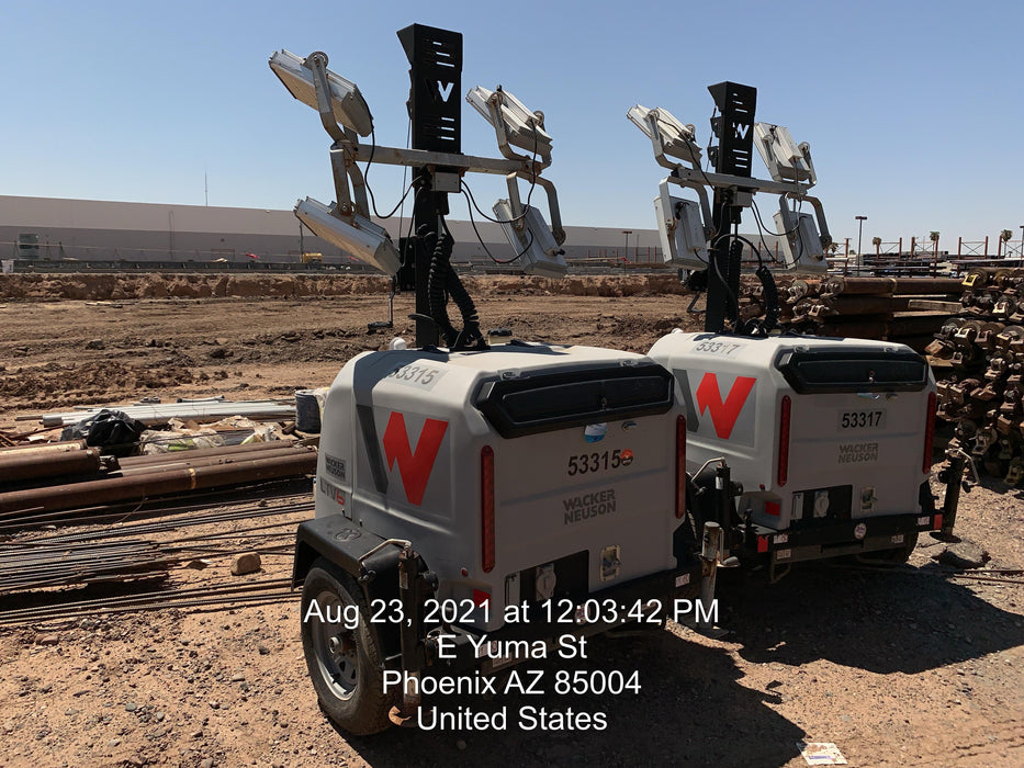 2019 Wacker Neuson LTV6K-LED LED Light Towers