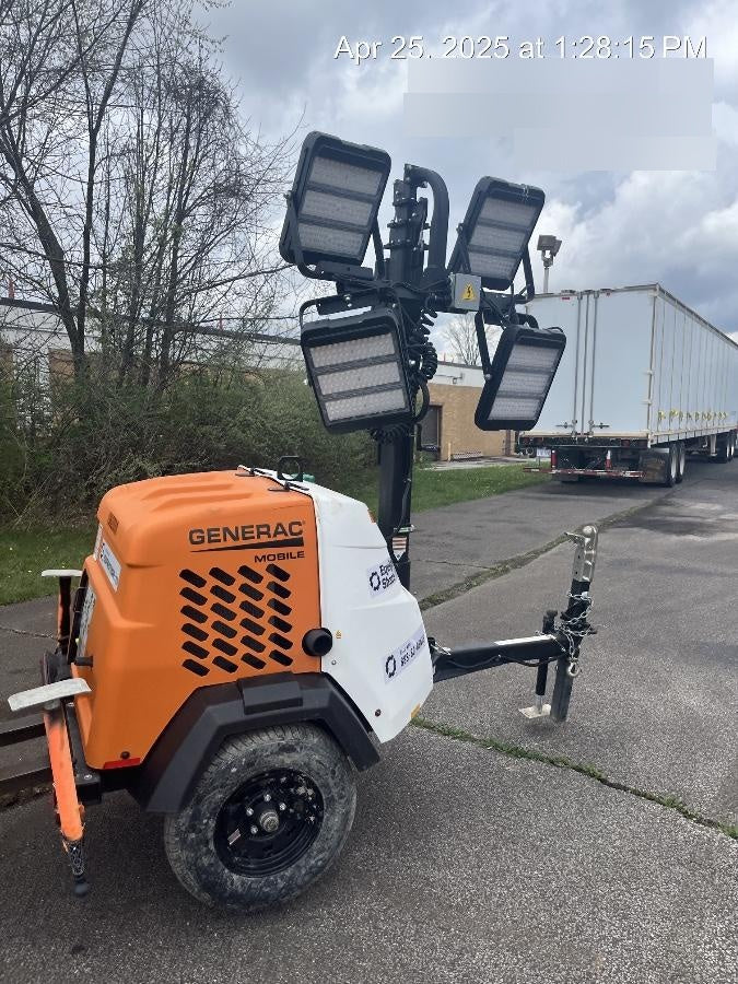 2023 Generac MLT2 Diesel, Flex Switch 120V Input, Powerzone Controller, 
(4) 320W LED Lights, 4kW Generator, 39.9 Gal Fuel Tank, 2" Ball, T3