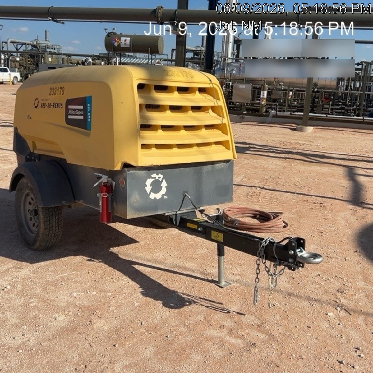 2022 ATLAS COPCO XAS188 CWK