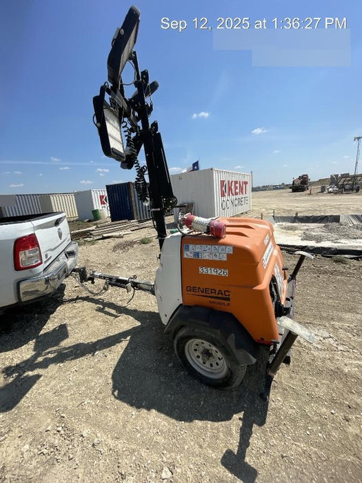 2023 Generac MLT2 Diesel, Flex Switch 120V Input, Powerzone Controller, (4) 320W LED Lights, 4kW Generator, 39.9 Gal Fuel Tank, 2" Ball, T3