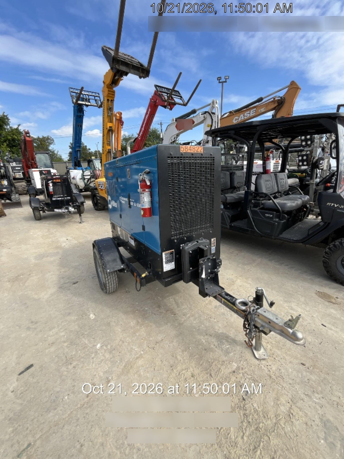 2025 MILLER ELECTRIC BIG BLUE 500