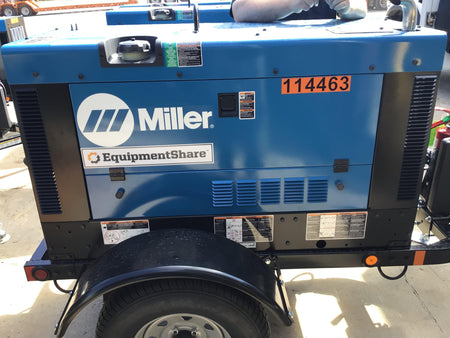 2020 Miller Electric BIG BLUE 400 Trailer Mounted Welder