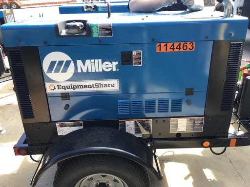 2020 Miller Electric BIG BLUE 400 Trailer Mounted Welder