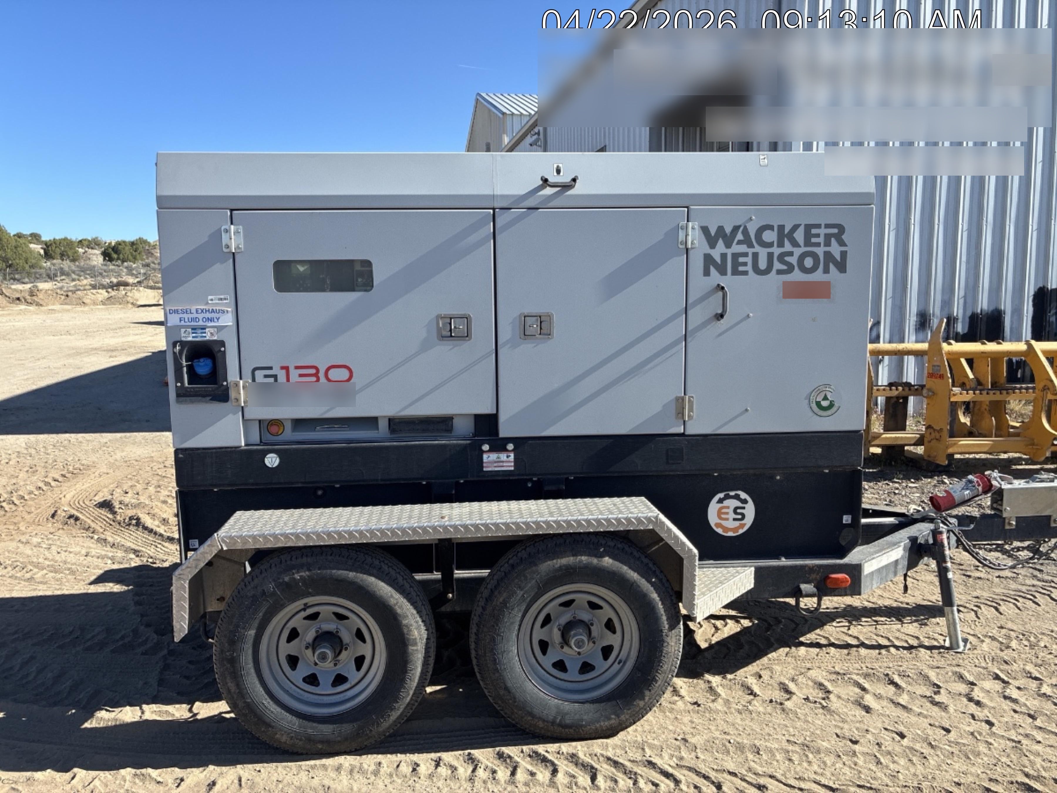 2019 WACKER NEUSON G130