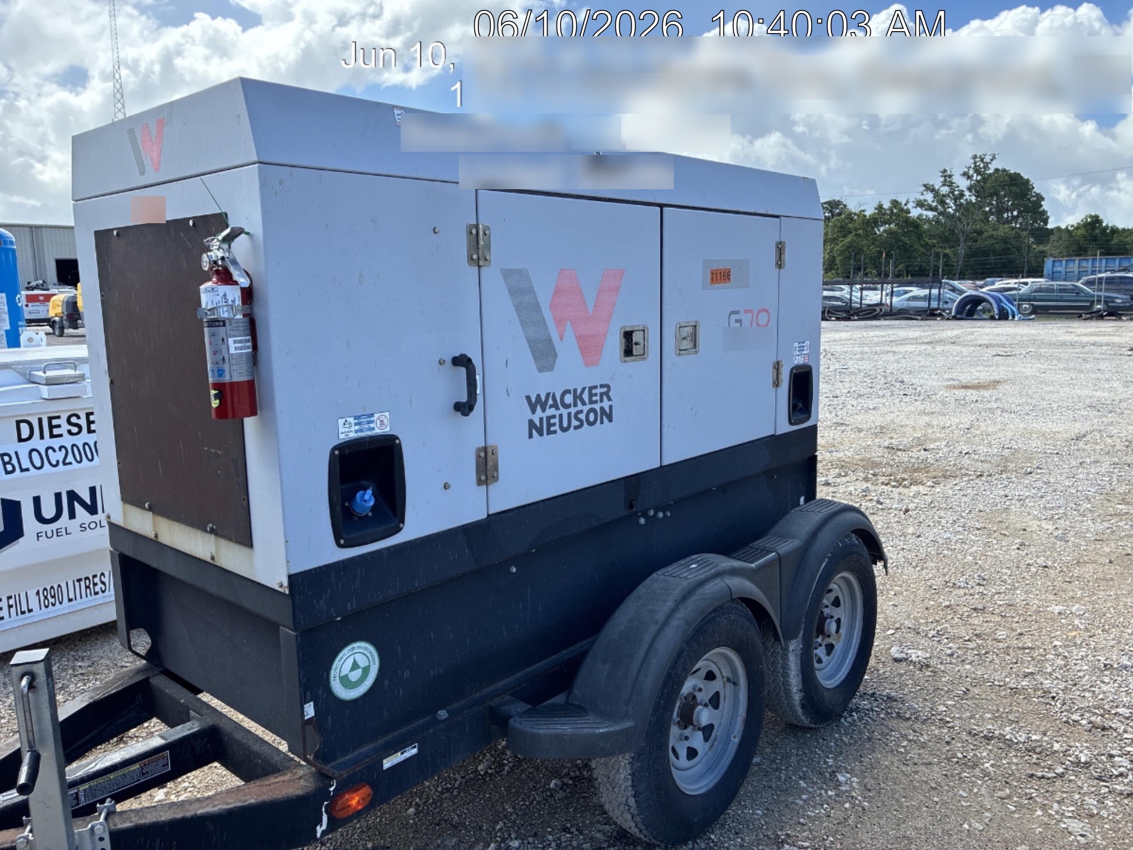 2020 WACKER NEUSON G70