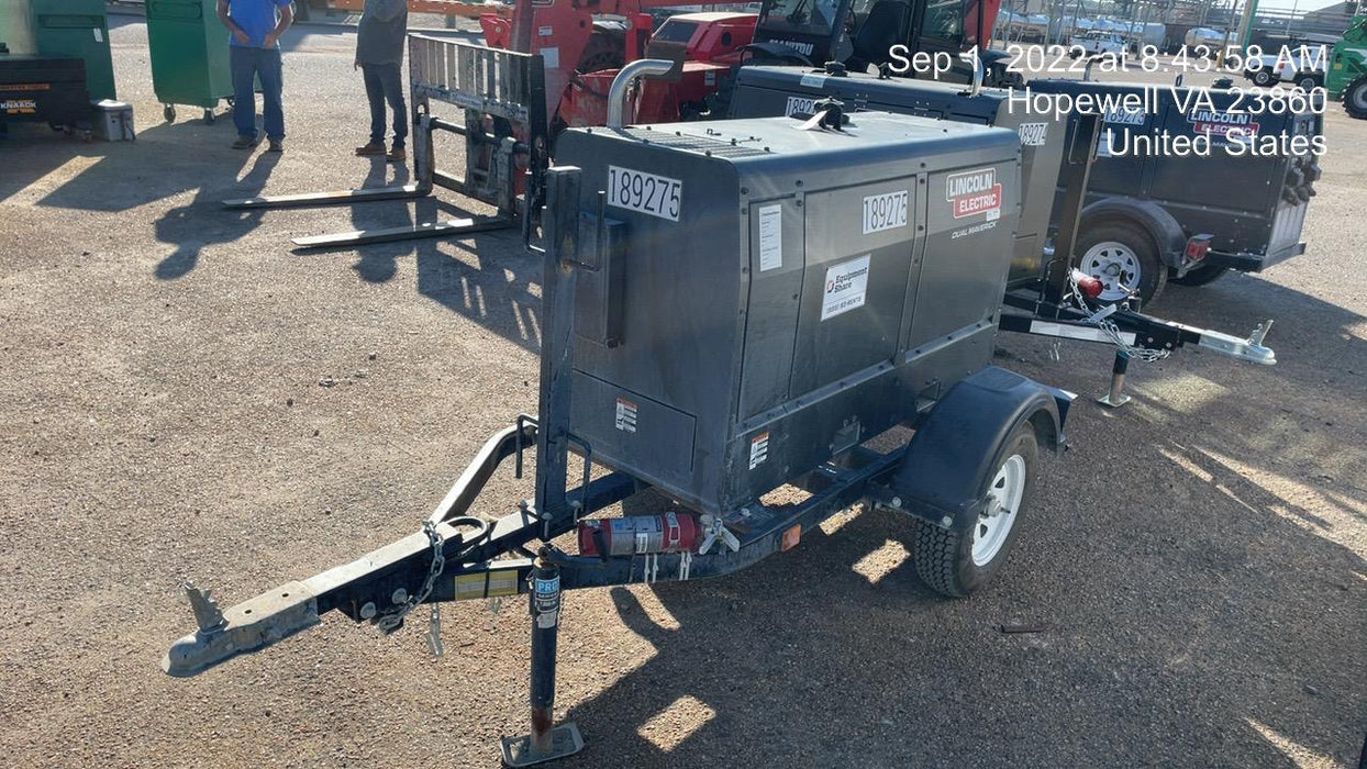 2021 Lincoln Electric Dual Maverick 200/200X Ready Pak 3, Includes Trailer, Cable Rack, Fender Light Kit