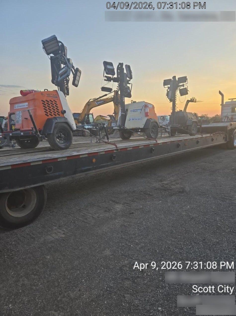 2024 Generac MLT2 Diesel, Flex Switch 120V Input, Powerzone Controller, 
(4) 320W LED Lights, 4kW Generator, 39.9 Gal Fuel Tank, 2" Ball, T3