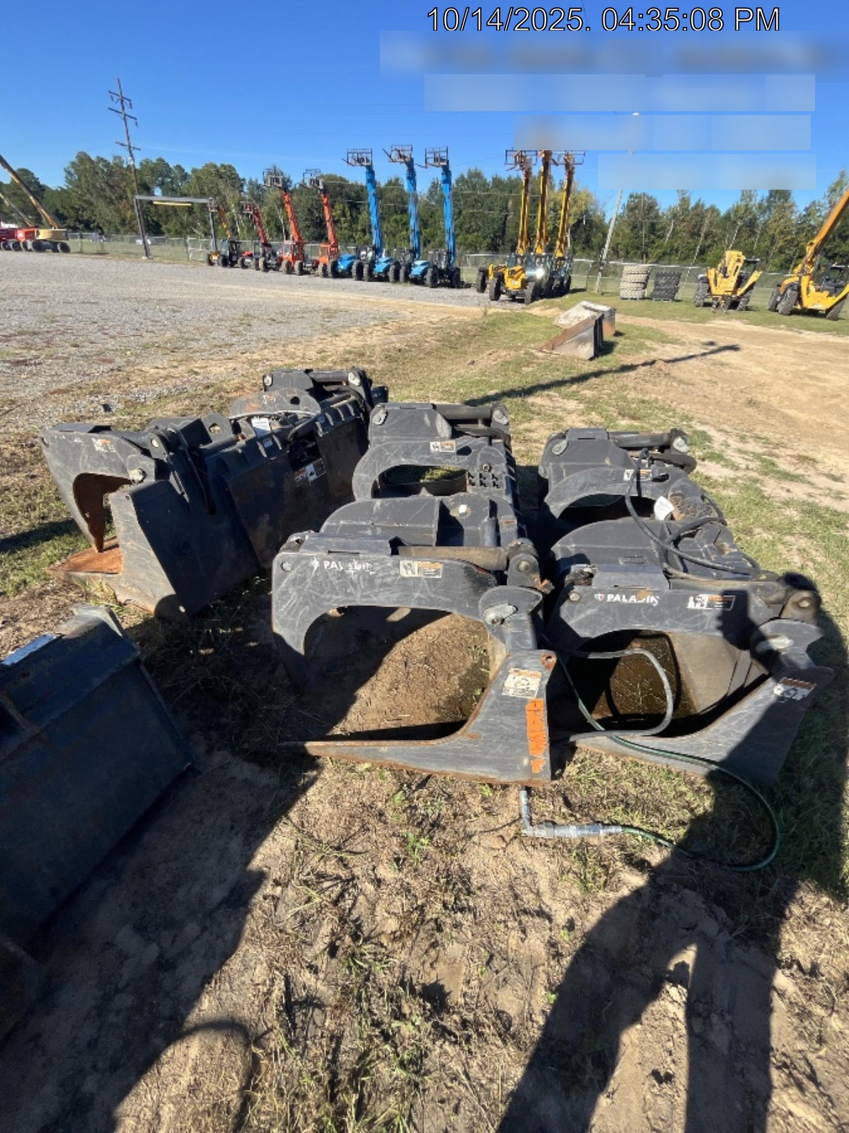 2020 PALADIN 76" Scrap Grapple Bucket - Paladin