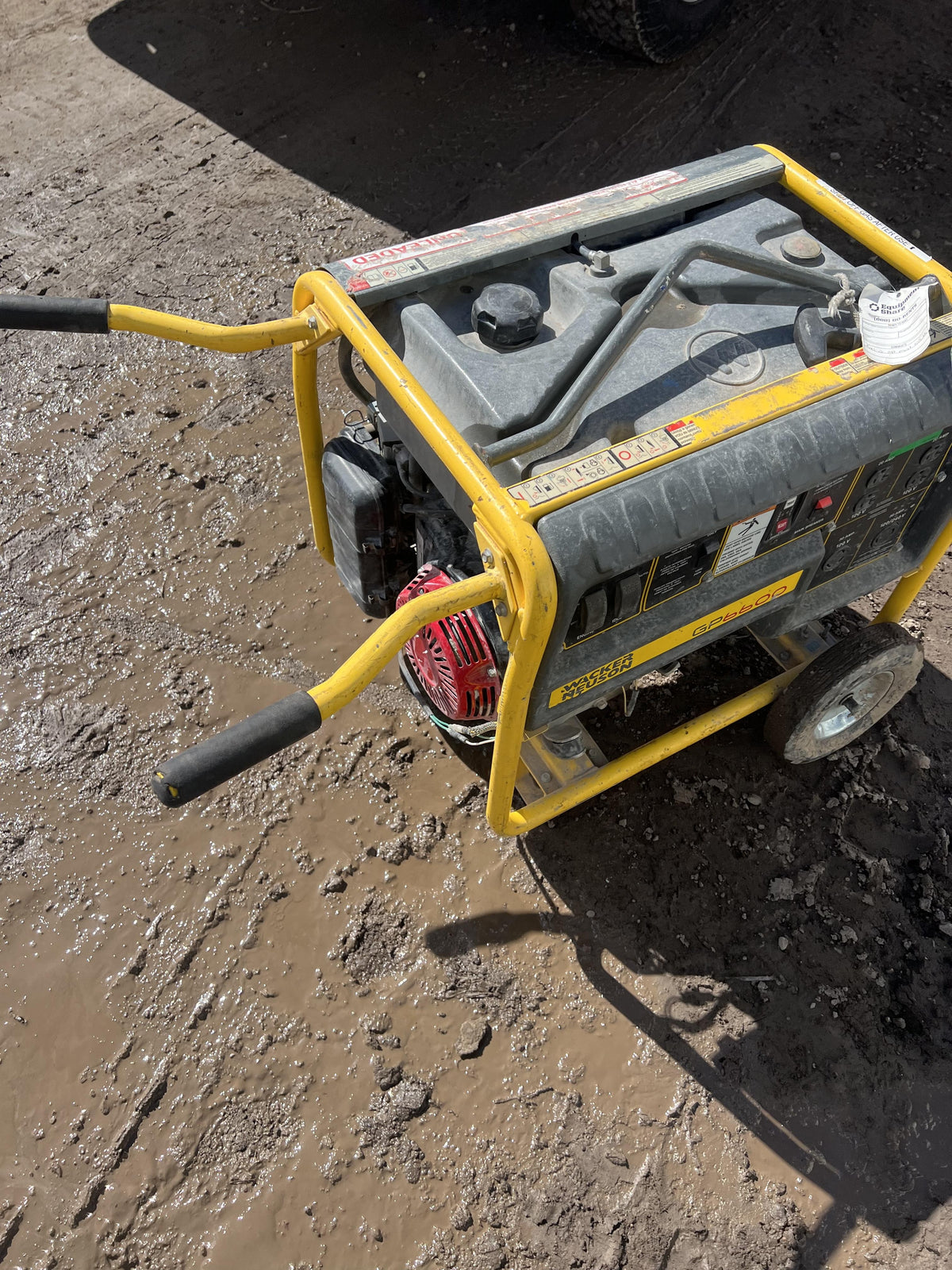 2018 Wacker Neuson GP6600A Wacker Neuson GP6600A Portable Generator, 6 kW